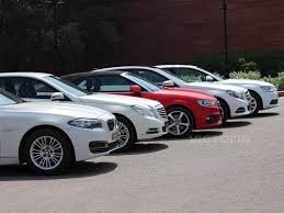 luxury SUV fleet Chennai premium car rental parking area